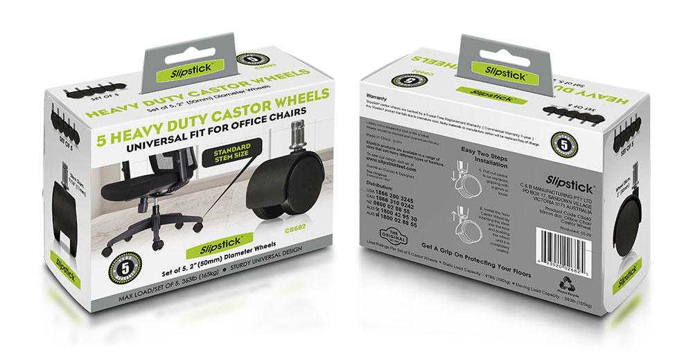 Castor office chair wheels deals